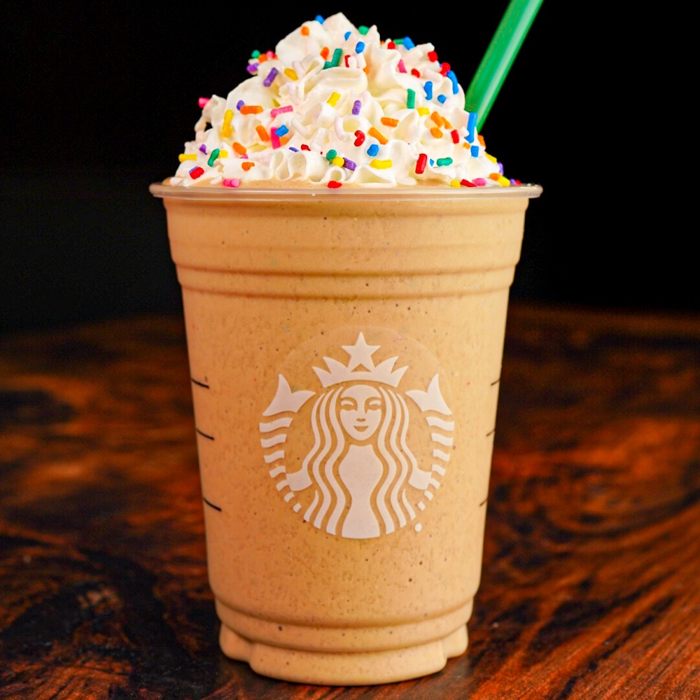 Copycat Birthday Cake Frappuccino | The Domestic Rebel