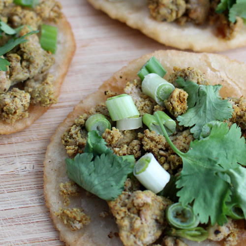 Turkey Tacos with Homemade Corn Tortillas