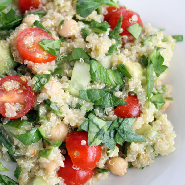 Low FODMAP Zesty Quinoa Salad