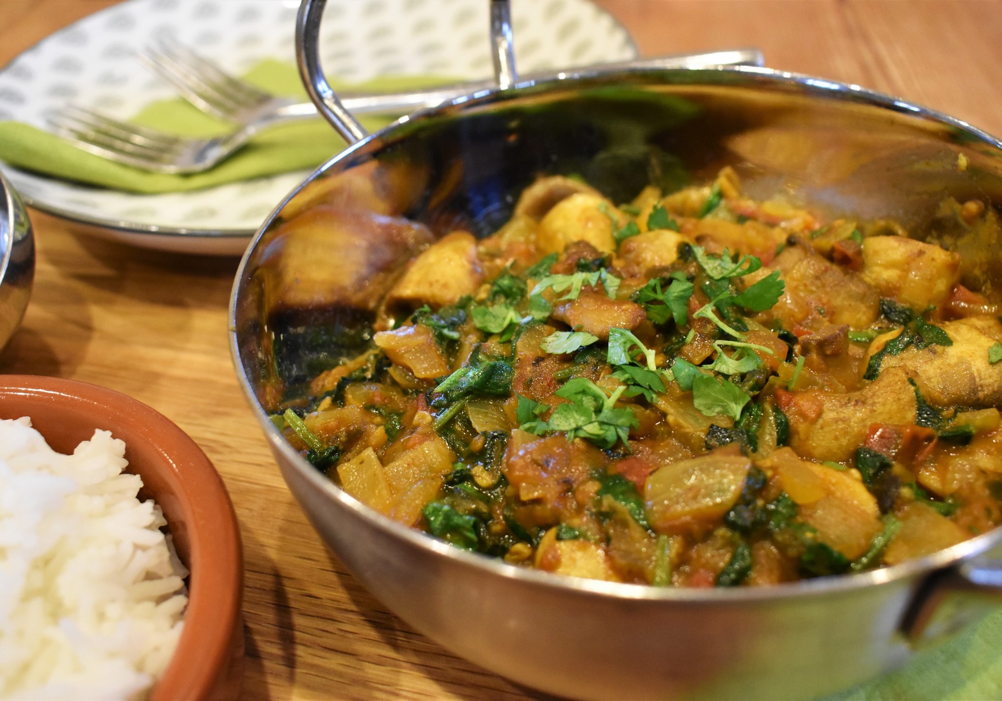 Mushroom Balti Recipe The Teaspoon Club