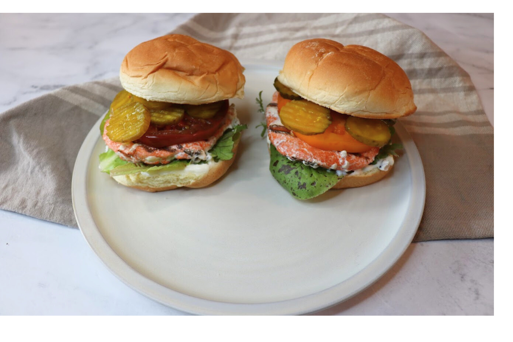 The Classic Burger Wild For Salmon