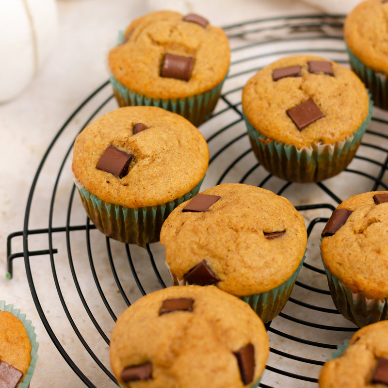 Low-FODMAP 'Copycat' Panera Chocolate Chip Muffies (Muffin Tops