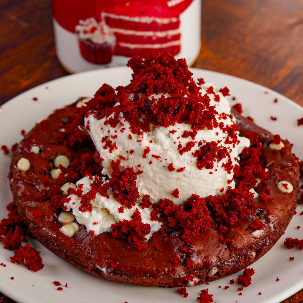 Red Velvet Skillet Cookie Recipe