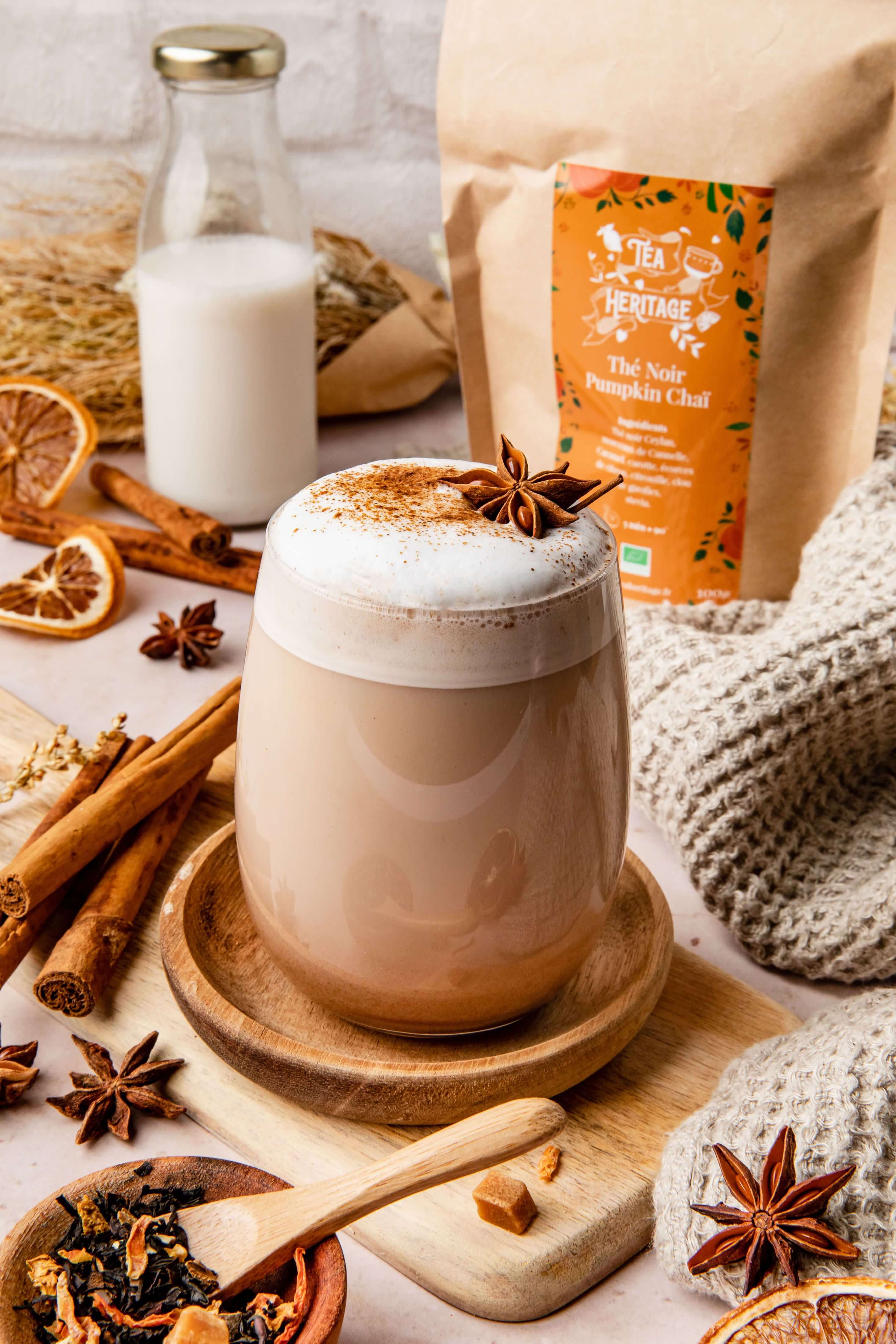 Chaï latte : coffret cadeau pour un chaï au lait de riz