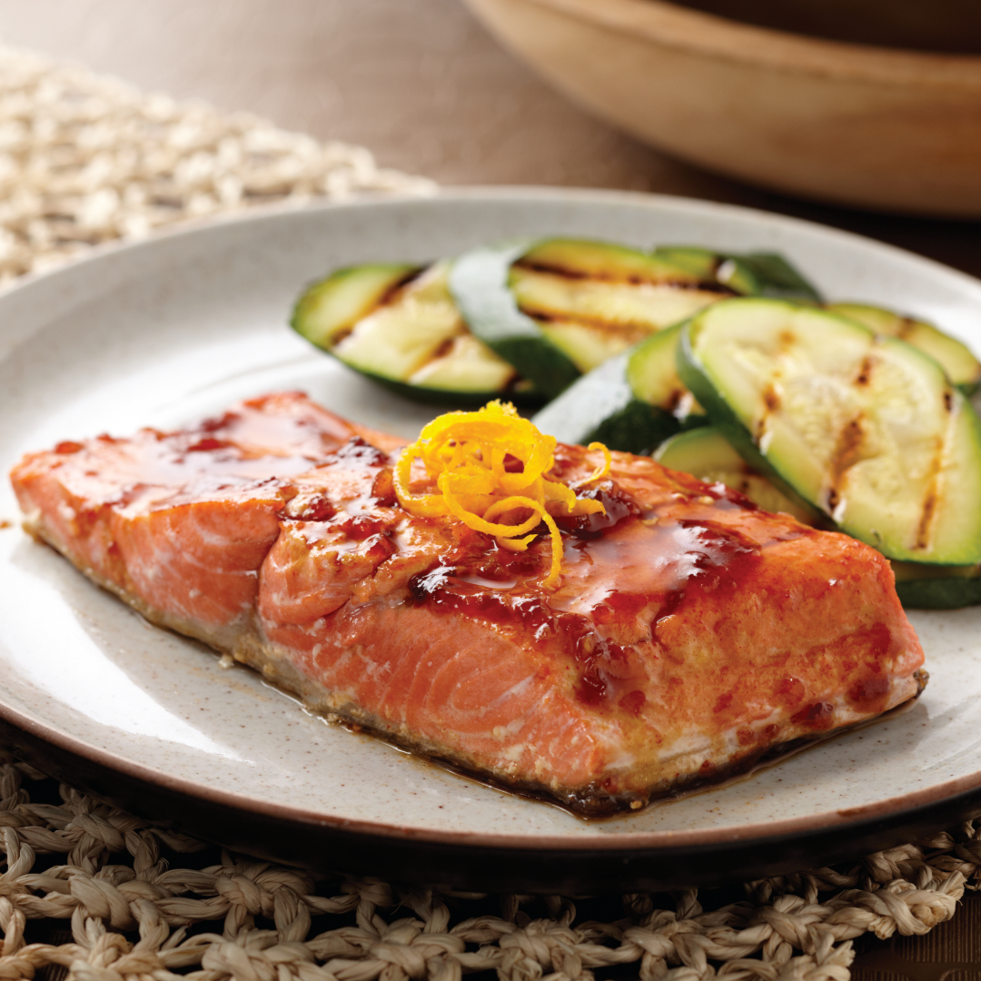 Molasses Marmalade Glazed Salmon Wild For Salmon
